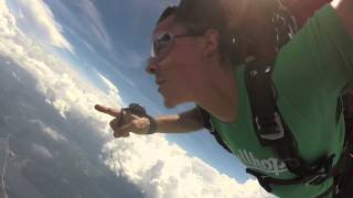 Brenton feels the rush of a lifetime!