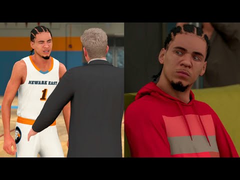 NBA 2K21 MyCAREER EP.1 - Creation & Double-Double Performance In Highschool Debut!