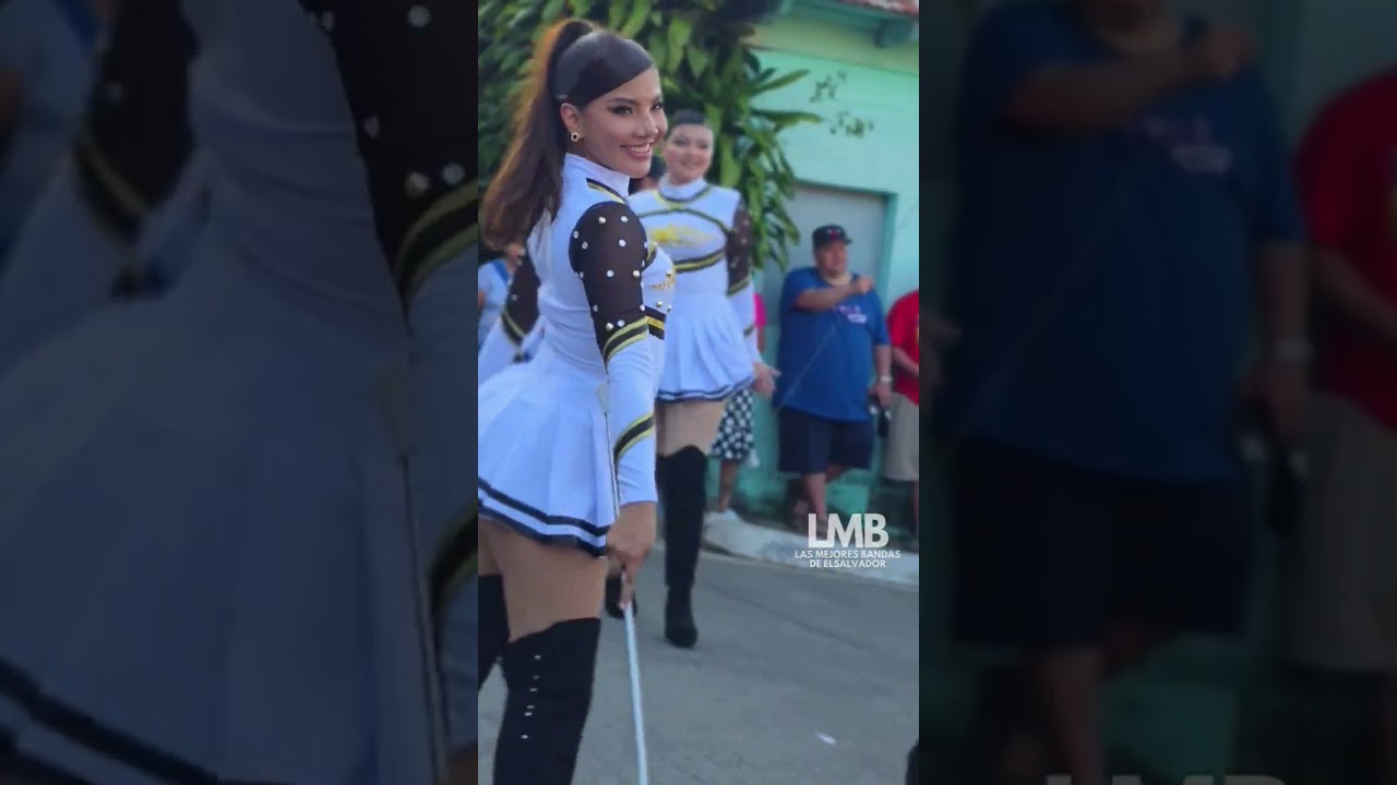 💃 Belleza Salvadoreña #viralvideo #baile #desfile #cachiporras #musicband #elsalvador #palillonas