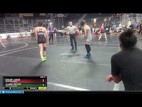 144 Lbs Champ. Round 1 - Claris McCoy, Team Colorado Vs Chloe LaRue, Team Wisconsin 538b