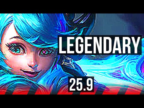 GWEN vs NASUS (TOP) | 51k DMG, Legendary, 20/4/8 | EUW Master | 25.9