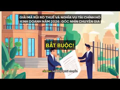 Giải Mã Rủi Ro Thuế và Nghĩa Vụ Tài Chính Hộ Kinh Doanh Năm 2026: Góc Nhìn Chuyên Gia [Tóm Tắt]