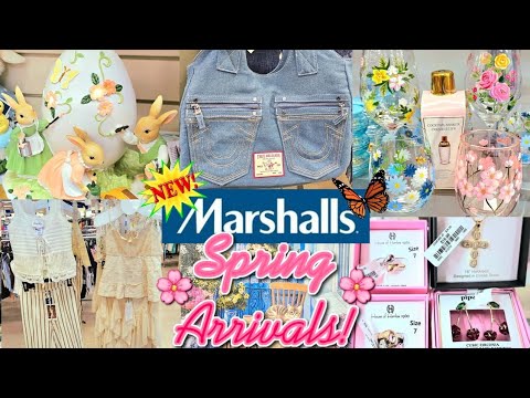MARSHALLS SHOP WITH ME 🛍️🌸 Spring Fashion, Designer Bags & More!