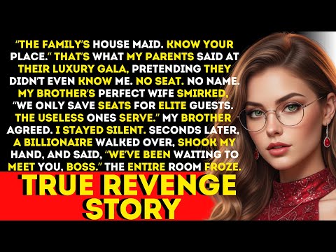 My family called me ‘their maid’ at the luxury Gala — then the billionaire said, ‘she’s our boss.’