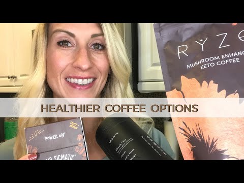 Healthy Coffees & Alternatives : Ryze, MudWtr, Four Sigmatic Mushroom Coffee Review