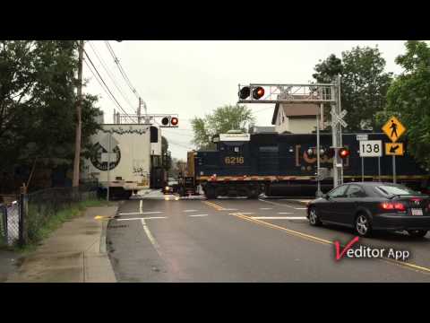 [HD] CSX in Taunton, MA 6/15/15