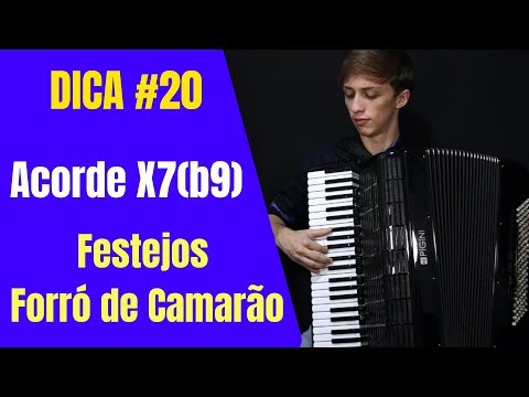 Dica de harmonia na progressão V7 - Im | Aulas de Acordeon #20