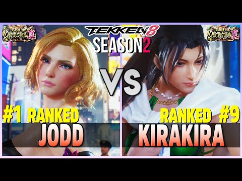 Tekken 8  ▰  JODD (#1 Ranked Nina) Vs KIRAKIRA (#1 Jun Kazama) ▰ High Level Matches!