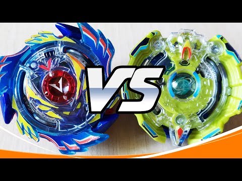God Valkyrie .6V.Rb vs Quad Quetzalcoatl .J.P - [Beyblade Burst] - ベイブレードバースト