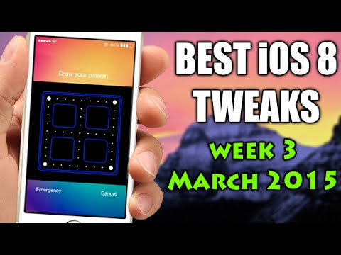 BEST iOS 8 Jailbreak Cydia Tweaks - Week 3 March 2015