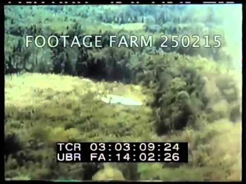 Vietnam War Low-level Bombing Over Jungle 250215-06 | Footage Farm