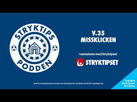 Stryktipspodden v.35 - Missklicken