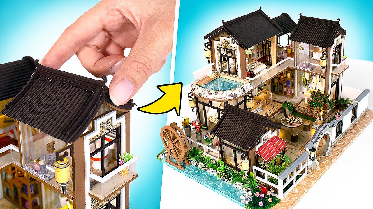 Build a Miniature Ancient Town Style House
