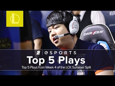 Top 5 Plays from Week 4 of the 2016 LCK Summer Split
