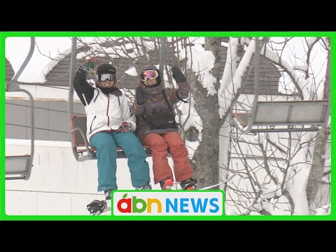 スキーシーズン到来　大町市のスキー場オープン（abnニュース 2023.12.24）