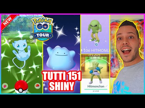SHINY MEW & SHINY DITTO! EVENTO POKEMON GO TOUR - Pokémon GO ITA