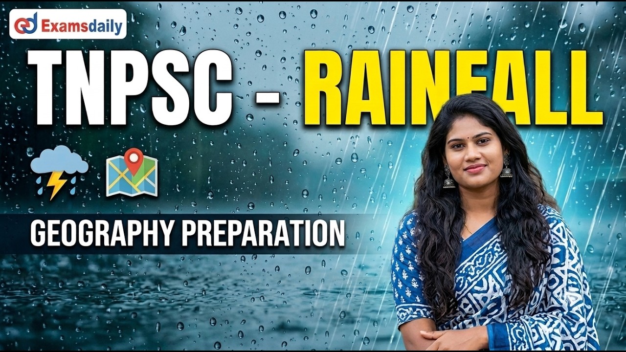 TNPSC - RAINFALL