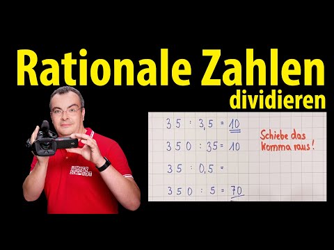 Dividing rational numbers - explained simply | Lehrerschmidt