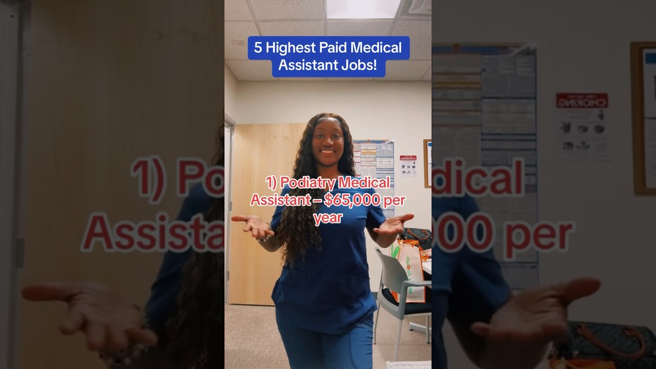 HIGHEST PAID Medical Assistant Jobs | NURSING STUDENTS