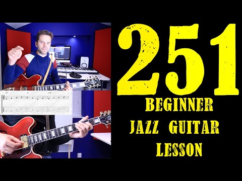 251 Beginner Jazz Guitar Lesson. Why is the 251 so important? 🧐
