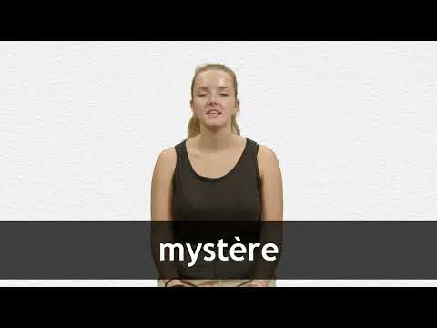 English Translation of “MYSTÈRE”