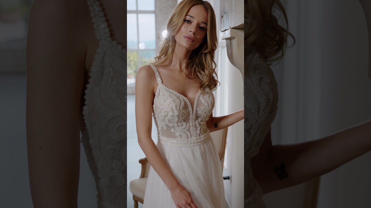 Kwiat Lotosu Suknie Ślubne. Kolekcja 2022, model Pandora. Suknia szyta na miarę!