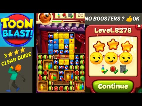 Toon Blast Level 8278 ✨🏃