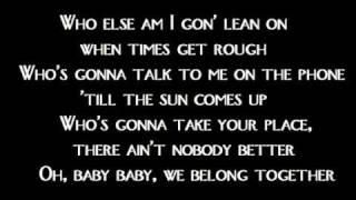 Mariah Carey - We belong together (Lyrics)