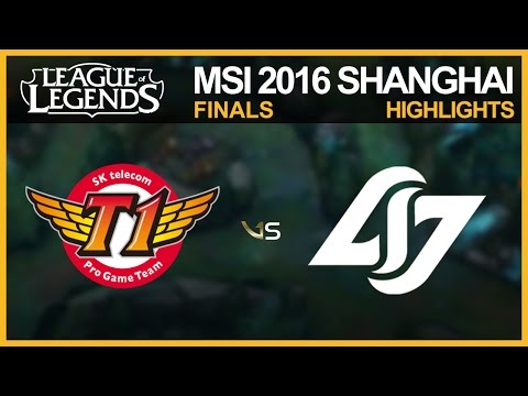 MSI 2016 Highlights - Grand Final: SKT vs CLG All Games