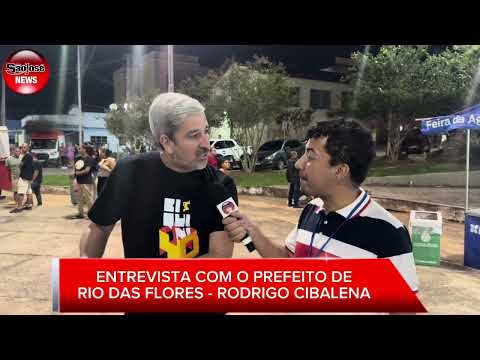 136 Anos da Cidade de Rio das Flores - RJ / Entrevista com o Prefeito Rodrigo Cibalena