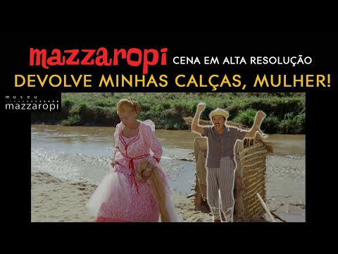 Cenas Mazzaropi - Devolve minhas calças, mulher! (1969)