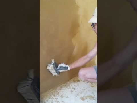 Tynk gliniany,Polteam w Bieszczadach.