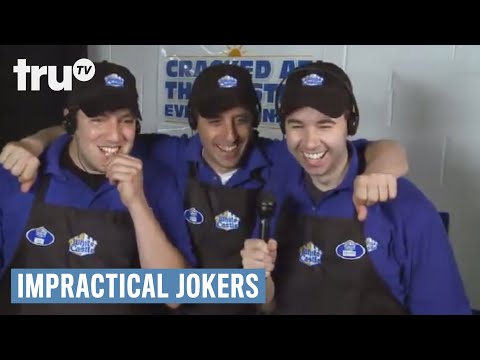 Impractical Jokers - Q Freezes with White Castle Customer's $20 Bill