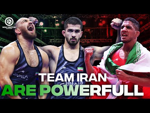 Highlight - Iran's freestyle team closes out World Championships with second-place finish