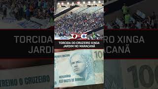 TORCIDA DO CRUZEIRO NÃO ACEITOU LEGAL A IDA DO JARDIM PARA O FLAMENGO 😳👀 #shorts
