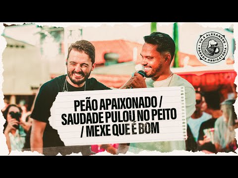 VH e Alexandre - Peão Apaixonado / Saudade Pulou no Peito / Mexe que é Bom | #ParadaObrigatória