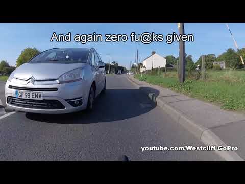 Bad Drivers Cycling Compilation #83 - Dangerously Close Passes - Tailgating Gutter Preacher - P