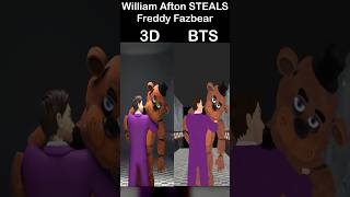 William Afton STEALS Freddy Fazbear - BTS VS 3D | FNaF 2 Movie MEME