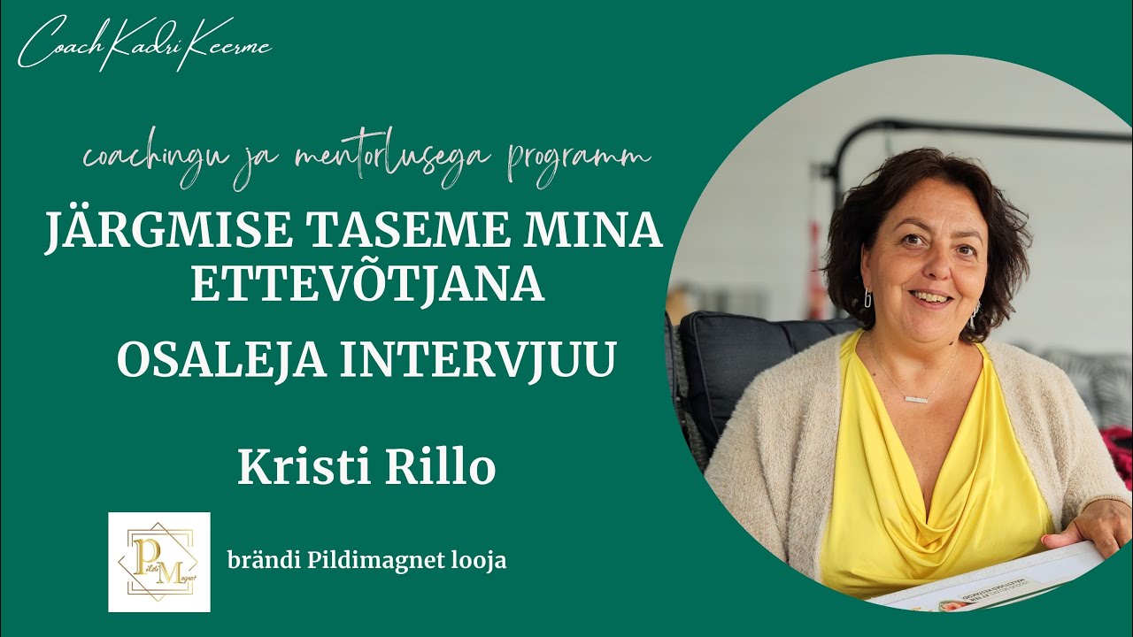 Kristi Rillo video tagasiside