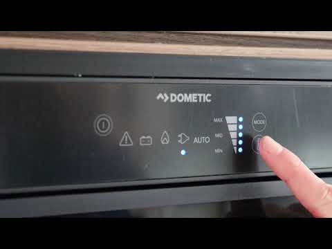 DOMETIC 8 SERIES FRIDGE IN A SWIFT CARAVAN - How to guide