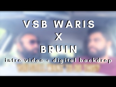 VSB Waris | Bruin Bhangra 2022 | Intro Video + Digital Backdrop | Virginia School of Bhangra