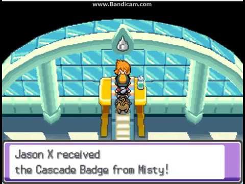 Lets play pokemon heart gold part 37 gym leader misty