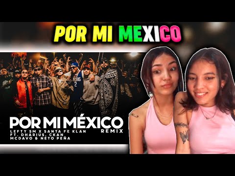 CUBANAS REACCIONAN a POR MI MEXICO REMIX Lefty SM, Santa Fe Klan, Dharius, C-Kan, MC Davo