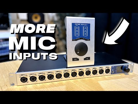 Adding Mic Inputs: RME BabyFace to the RME 12 Mic via ADAT