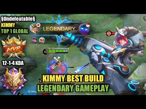 ASTROCAT-KIMMY BEST BUILD LEGENDARY GAMEPLAY | TOP 1 GLOBAL KIMMY - §Undefeatable§ | MOBILE LEGENDS