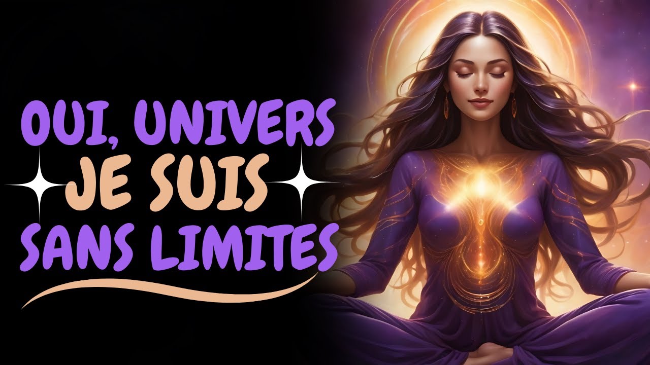 Oui, Univers, Je Suis Sans Limites ! | Affirmations Éclairantes pour Une Abondance Débordante