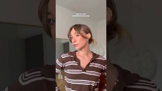 how to style bardot/curtain bangs 📝 #curtainbangs #hairtutorial #hairtips #hairstylist #bangs