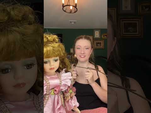 So i broke Piper 😭 my haunted doll #haunteddoll #spookyseason