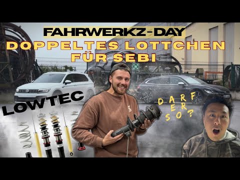 Stahlwerkz - LOWTEC FAHRWERK IM DOPPELPACK - MEGALOW - TIGUAN - ARTEON