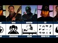 Comparison Negan Smith Vs Chromeskull Vs John Carver